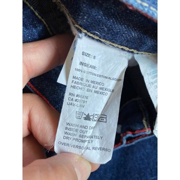 Tommy Flag Pocket Boyfriend Boot Jeans - Picture 6 of 7